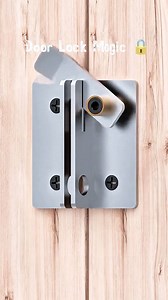 Door Lock Magic 🔒 | Inside Mechanism Revealed #DoorLock #MechanicalAnimation #LockMechanism #EngineeringMagic #WoodworkingIdeas | Wooden skills28