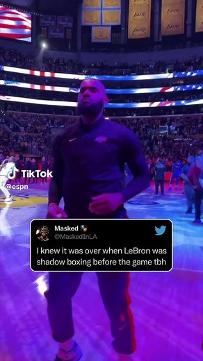 LeBron James Ready for a Fight - NBA Playoffs