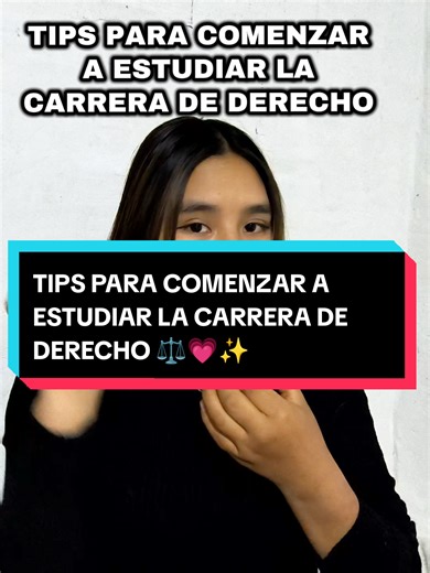 Consejos para Estudiar Derecho Efectivamente ⚖️💗✨