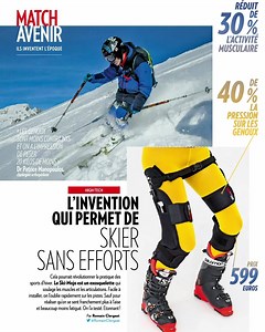 10K views · 40 reactions | Cela pourrait révolutionner la pratique des sports d’hiver. Le Ski-Mojo est un exosquelette qui soulage les muscles et les articulations https://bit.ly/2Exdte2 | Paris Match | Facebook