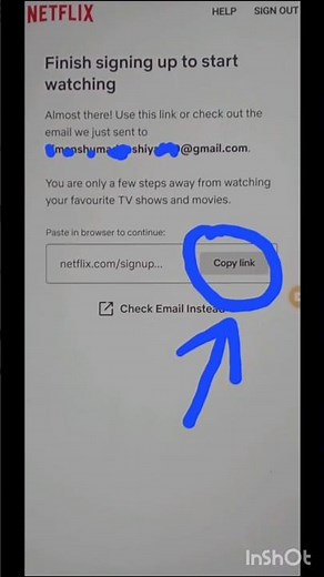 Netflix finish signing up to start #watching #problem Fix/ Netflix You're almost there problem solve