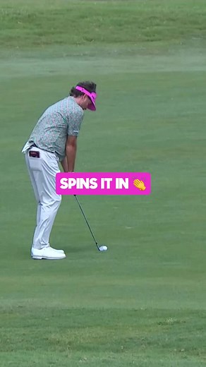 Bubba Watson Hits Eagle with Amazing Spin Shot