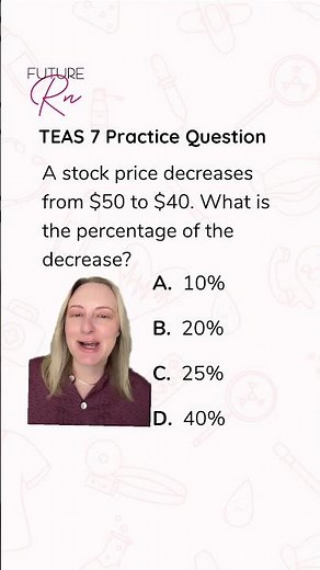 TEAS 7 Practice Question #teas7 #atiteas