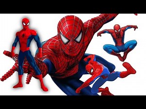 Spiderman actions | spiderman cartoon for kids
