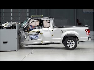 Watch the new aluminum Ford F-150's crash test