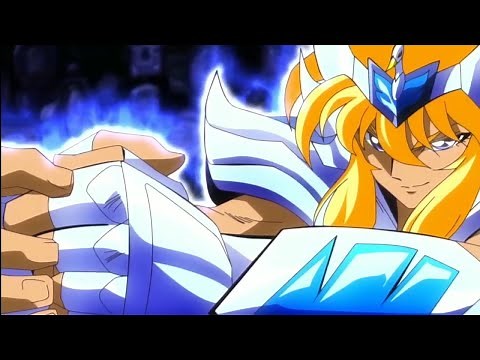 Os Cavaleiros do Zodíaco - (Ômega) Hyoga de Cisne Vs Tokisada de Relógio da Morte