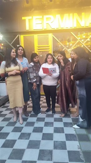 Aarzoo Saini on Instagram: "POV: She’s been explaining the vision for 15 minutes and we’re all still on the loading screen. 🧠🔄 #aarzoosaini ​#404error #buffering #thegang #clueless yapping"