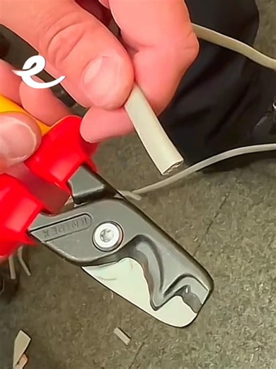 Twin & Earth Has Never Stripped This Clean 👀 This tool strips twin and earth cable like butter. We put the Knipex cable shears to work on T&E to show just how clean, fast, and controlled cable prep can be - no knives, no nicked insulation, and no fighting the sheath. #electricaltools #toolsofthetrade #tools