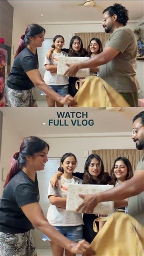 A little gift, a big surprise! 🎁 Watch the full vlog to uncover it. ✨