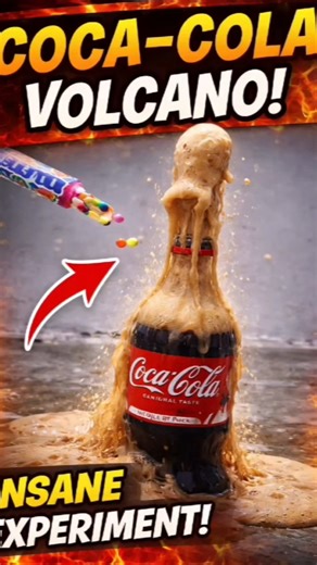Coca-Cola Volcano 🌋 | First Experiment 😱 | Experiment With Neeraj