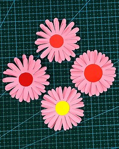 Wow!! Wonderful & easy paper flower making very easy tutorial at home - Home decoration ideas with origami paper flower #flower #diy #decor | Origami Art & Crafts