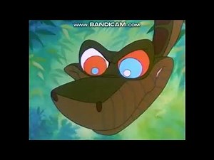 Jungle Cubs: Born To Be Wild (VHS) ~ Baloo Saves Mowgli From Kaa