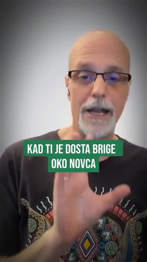 Kad ti je dosta brige oko novca, nemoj rješavati novac. Idi direktno na ono što želiš napraviti. I pusti da se način kako se novac rješava sam pokaže. . . . #manifestiranjeobilja #manifestiranje #srdjanroje | Srdjan Roje