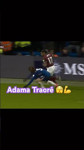 Adama Traoré SENT Cucurella Flying 😭💥 (Yellow Card?! 🤯) | 4K