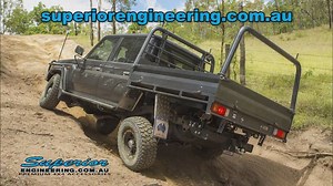 CHECK OUT THE FLEX See how Superior Engineering 79 Series coil conversion performs off-road! Music credit: Tri-Tachyon - Enter the Tesla Machine | Australian 4WD Action