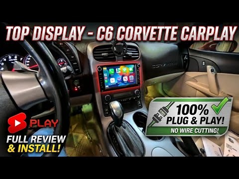 C6 Corvette Gets Apple CarPlay | Plug and Play Install