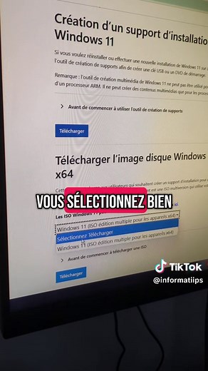 Comment installer Windows 11 sur un ordinateur incompatible grâce à l'utilitaire Rufus. 💡💻 #windows11 #astucepc #rufus #informatique