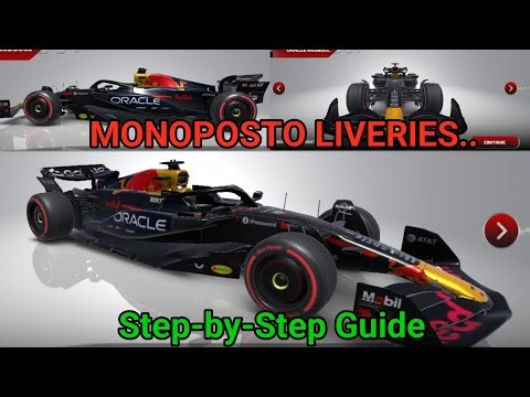 How To Get Monoposto Liveries (Step-by-Step Guide)