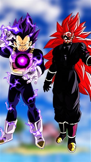 Vegeta vs Goku Black || #viralshort #dbs #vegeta #gokublack