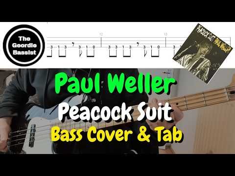 Paul Weller - PEACOCK SUIT / Bass Cover / Playalong with TAB