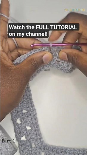 Crochet This Top-Down Granny Stitch Sweater With Me! 🧶 | Full Tutorial on My Channel
