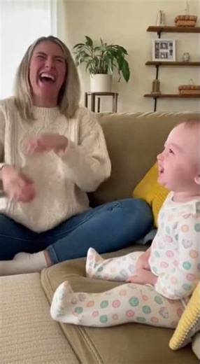 Baby Mimics Mom's Sneeze! 😂 | Adorable Sneeze Reaction! ❤️ #Shorts #CuteMoments #BabyLaugh