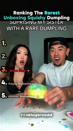 Top 5 Rare Squishy Dumpling Unboxings! 😱 #shorts #squishy #unboxing