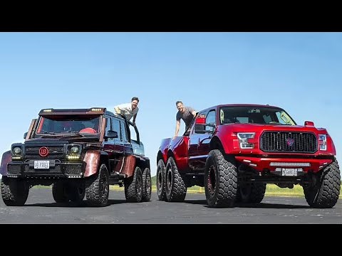 福特猛禽6x6和巴博斯6x6，谁才是6驱越野皮卡的极速之王？