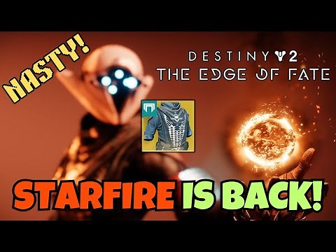 Starfire Protocol is absolutely BUSTED in Edge of Fate! Destiny 2 Warlock Build Guide
