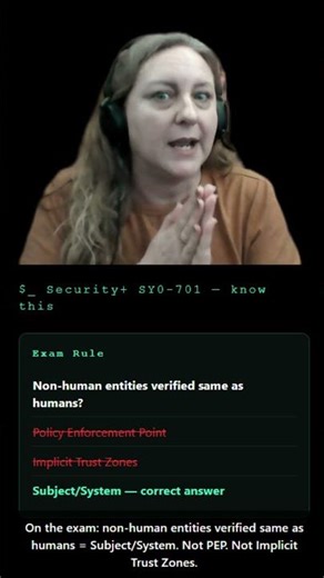 Zero Trust Subjects Explained — Security+ SY0-701 #securityplus