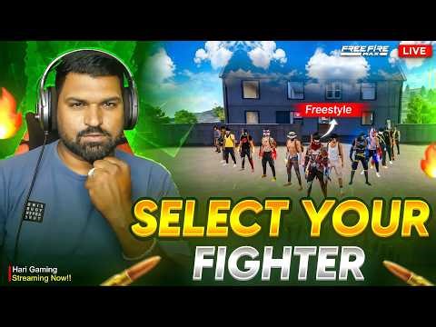 💥PROVE YOUR FREESTYLE GAMEPLAY💥 HARI IS LIVE #freefirelive# #ff #facecam #freestyle #telugufflive