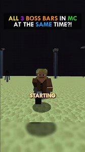 All 3 BOSS BARS In Minecraft At The SAME TIME?!