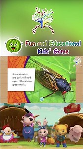 🦗🌳 Cicada Safari! | Meet the Noisy Summer Singer! 💖✨