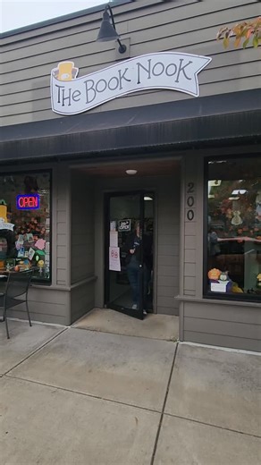 Can we tempt you with a new book today? Stop by and visit us at 200 Nw 1st Ave in downtown Canby Oregon. #explorecanby #traveloregon #booknookcanby #canbyareachamber | The Book Nook