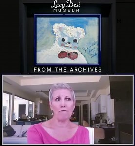 5.3K views · 289 reactions | Happy National Teddy Bear Day! 笠 This painting, on display at the Lucy Desi Museum, was created by Desi Arnaz as a gift to his daughter Lucie. Listen to Lucie, in her own words, explain the story behind the painting.  #NationalTeddyBearDay #LucyDesiMuseum #LucieArnaz #DesiArnaz | Lucille Ball Desi Arnaz Museum | Facebook