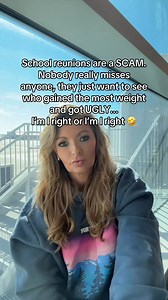 Does anyone actually want to go to their class reunion? #funnyvideos #humor #funny #laughing #angiedunnn | Angela Dunn