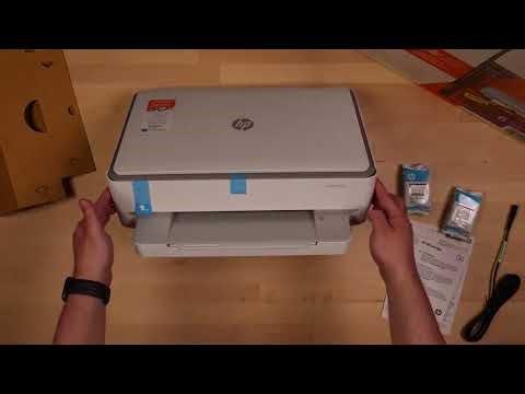 Test de l'imprimante à jet d'encre couleur sans fil HP ENVY 6055e