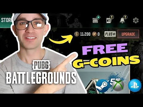 How to Get FREE G-Coins in PUBG 2025 (All Platforms – PS5, Xbox, PC)