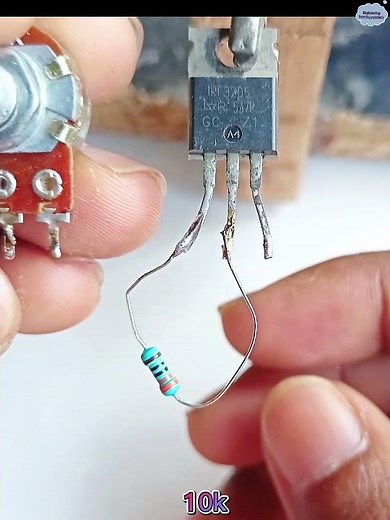 IRF 3205 transistor project