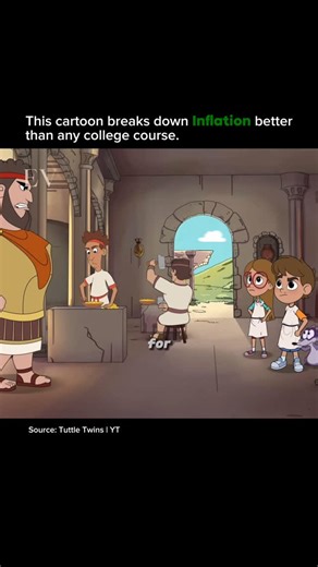 Entrepreneurship | Business | Technology on Instagram: "This cartoon explains inflation better than most finance experts — and it does it in the simplest way possible. It shows exactly where inflation truly begins: When new money is created out of thin air, people don’t get richer — their money just becomes worth less. That’s not growth… that’s value being silently stolen from everyone holding cash. The lesson is clear: Inflation isn’t an accident. It’s a consequence of printing more money than 