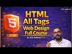 HTML मैं टैग क्या होते हैं | Complete HTML Tutorial for Beginners 2026 | Web Design Full Course