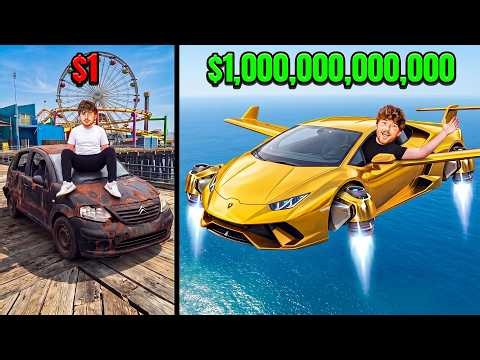 Stealing $1 VS $1 Trillion SUPERCARS in GTA 5 RP..