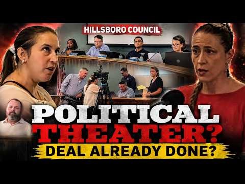🚨 Hillsboro’s Council Selection Was Political Theater—Was the Deal Already Done?🚨