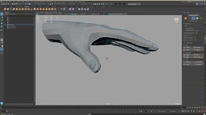 Traditional Hand Modeling in Maya
