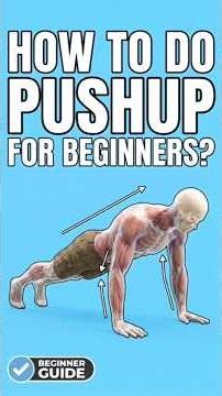How To Do Push-Ups for Beginners | Step-by-Step Easy Guide 💪 #trending #viral #ytshorts