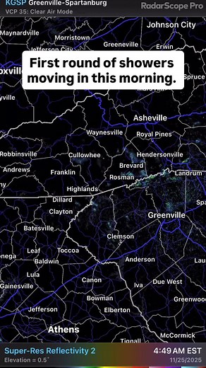 More to come later today. #wncwx #ncwx #scwx | Jason Boyer WLOS