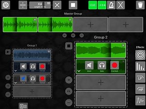 GROUP THE LOOP - Tutorial and Demo - Excellent Looper for the iPad