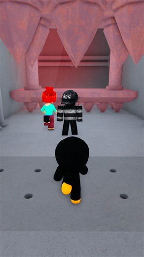 GUGU GAGA Penguin vs EPIC SCHOOL ESCAPE! Obby Roblox #roblox #shorts