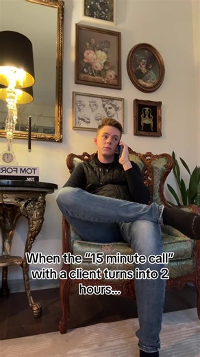Realtor math: 15-minute call = 2 hours But don’t worry, we solved everything 😌📞 #realtorsoftiktok #REALTOR®️Life #realestate