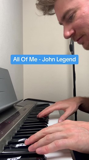 YOU CAN PLAY THIS SONG! All Of Me - John Legend Piano Tutorial. #pianotutorial #pianolessons #johnlegendallofme #fypシ